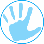 Jana Reháková, kategória PRAKTICKÉ RODIČOVSTVO, bledomodrá ruka